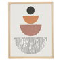 Wallity Cc-D-Ah-1048 Pintura Decorativa en Lienzo Enmarcada 45 x 60 cm
